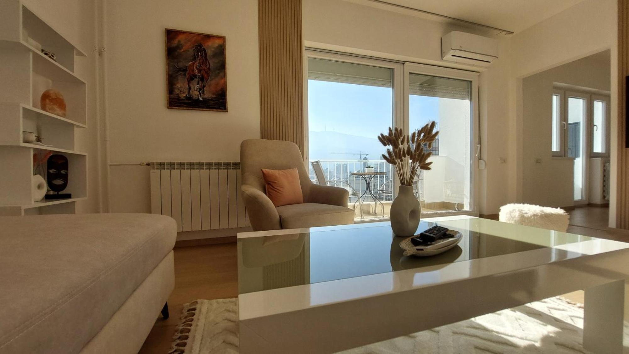 Mina Modern & Cozy Apartment Main City Square Gtc Skopie Exterior foto