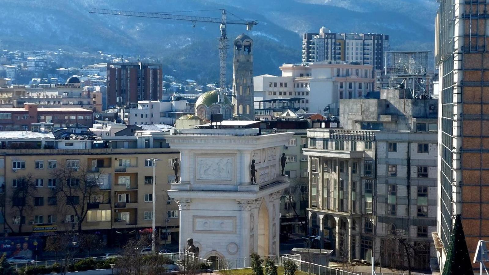Mina Modern & Cozy Apartment Main City Square Gtc Skopie Exterior foto